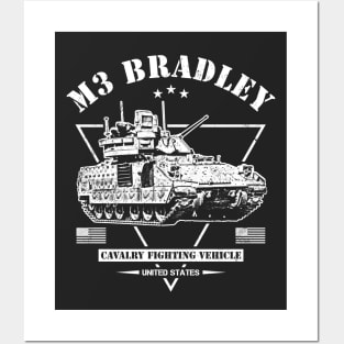 M3 Bradley Cavalry Fighting Vehicle Posters and Art